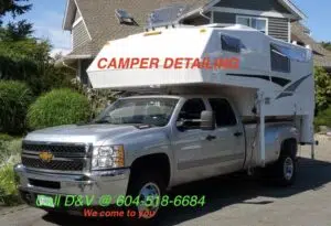 image showing camper detailing, camper mold removal, rv detailing, rv wash, rv mold removal